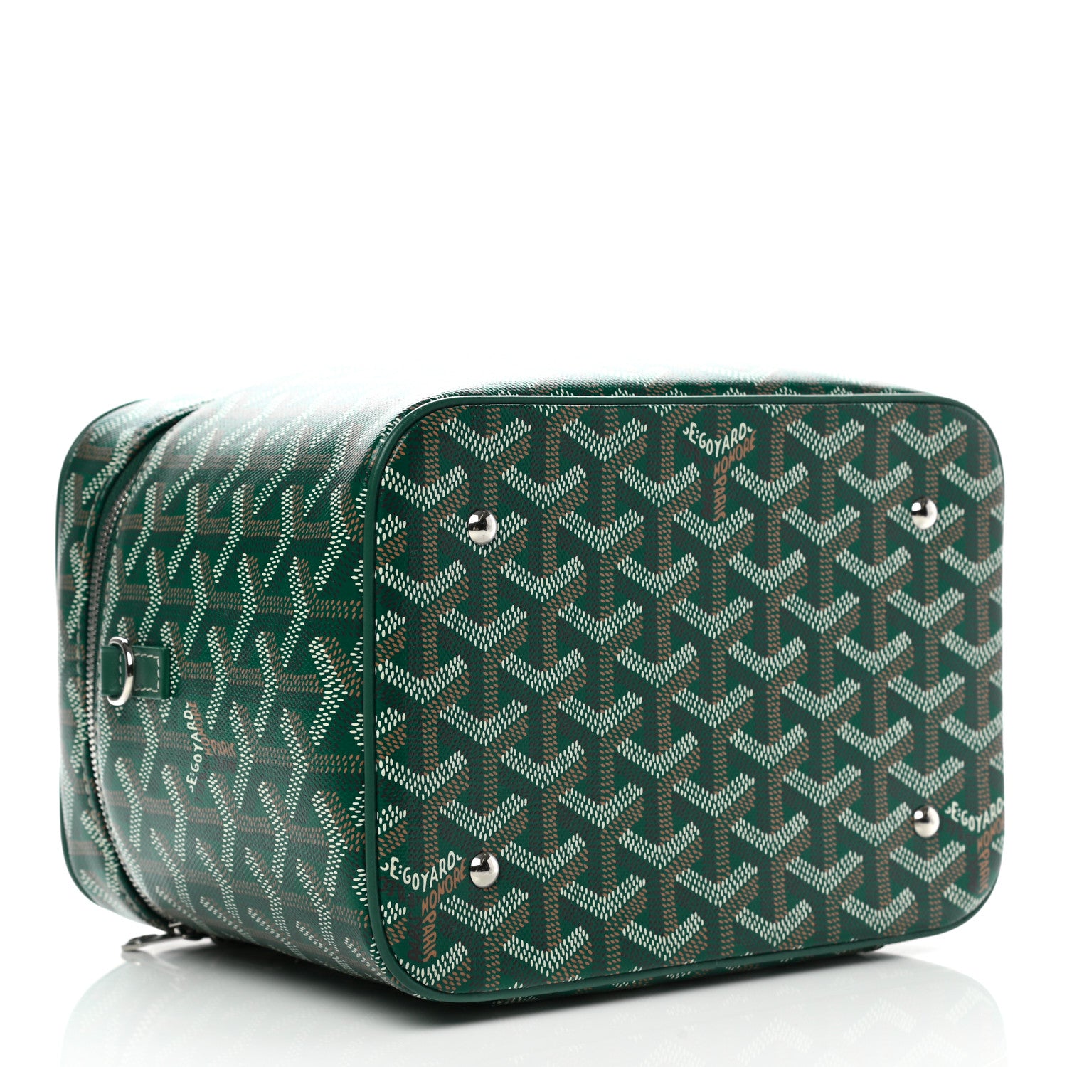 Goyard Goyardine Muse Vanity Case Green 5 of 9