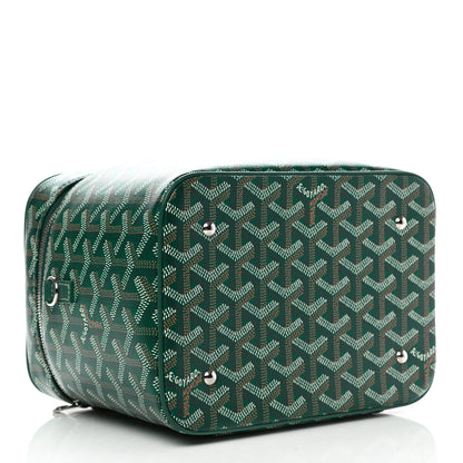 Goyard Goyardine Muse Vanity Case Green 5 of 9