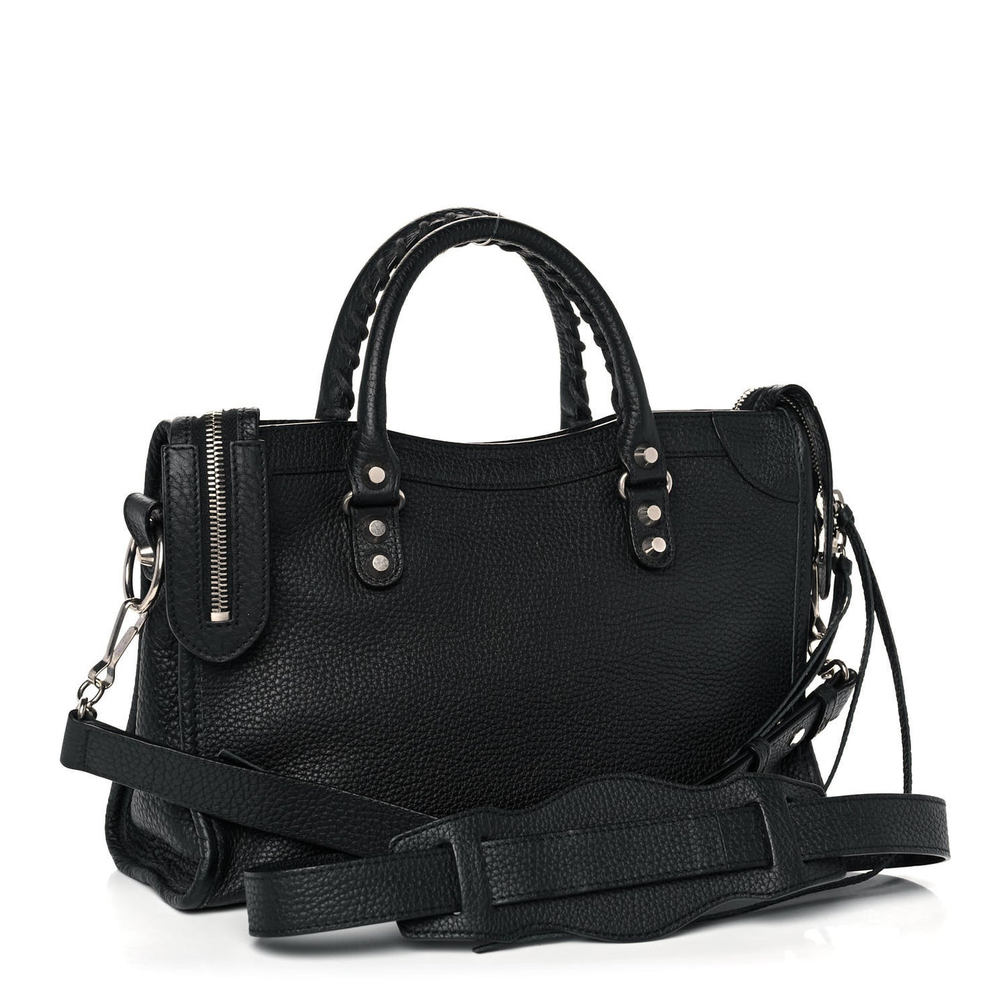 Vibrato Calfskin Classic Silver Hardware S City Black