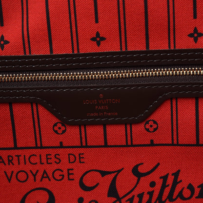 Louis Vuitton Damier Ebene Neverfull MM 7 of 11
