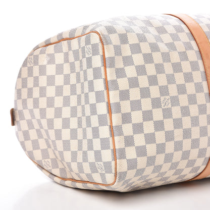 Louis Vuitton Damier Azur Keepall 50 12 of 13