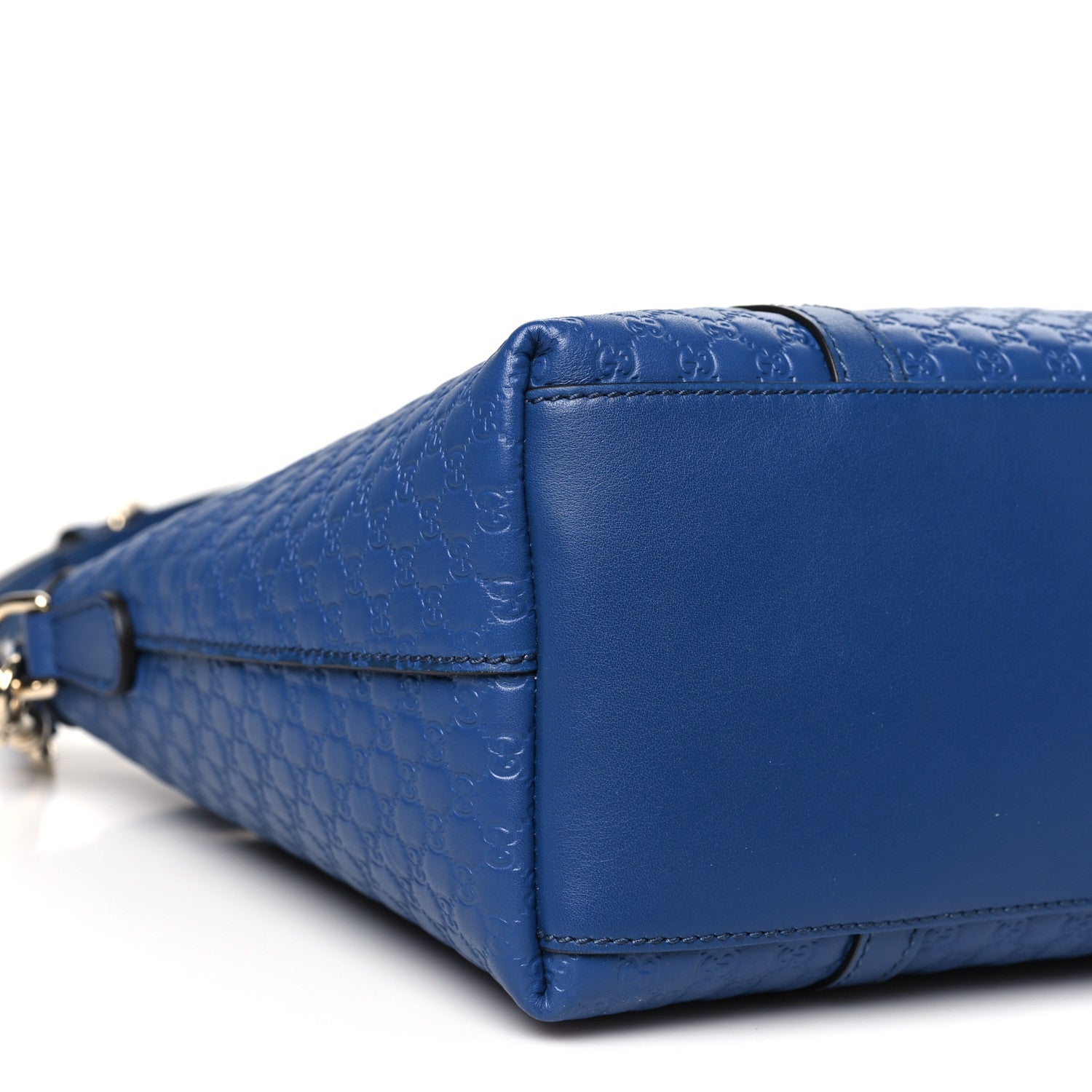 Gucci Soft Microguccissima Small Zippered Satchel Caspian 8 of 9