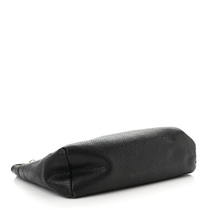 Chanel Caviar Timeless CC Cosmetic Pouch Bag Black 4 of 13