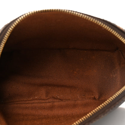 Louis Vuitton Monogram Azzedine Alaia Leopard Print Pony Hair Cosmetic Pouch 4 of 6