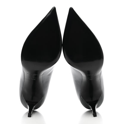 Saint Laurent Patent Calfskin Anja 85 Pumps 40.5 Black 5 of 11