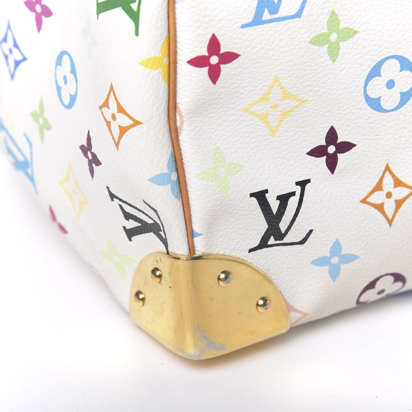 Monogram Multicolor Speedy 30 White