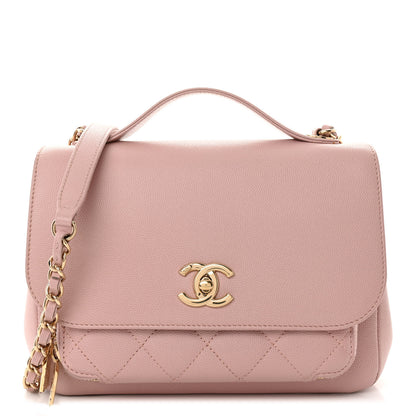 Chanel Caviar Quilted Small Business Affinity Flap Light Pink 1 of 10