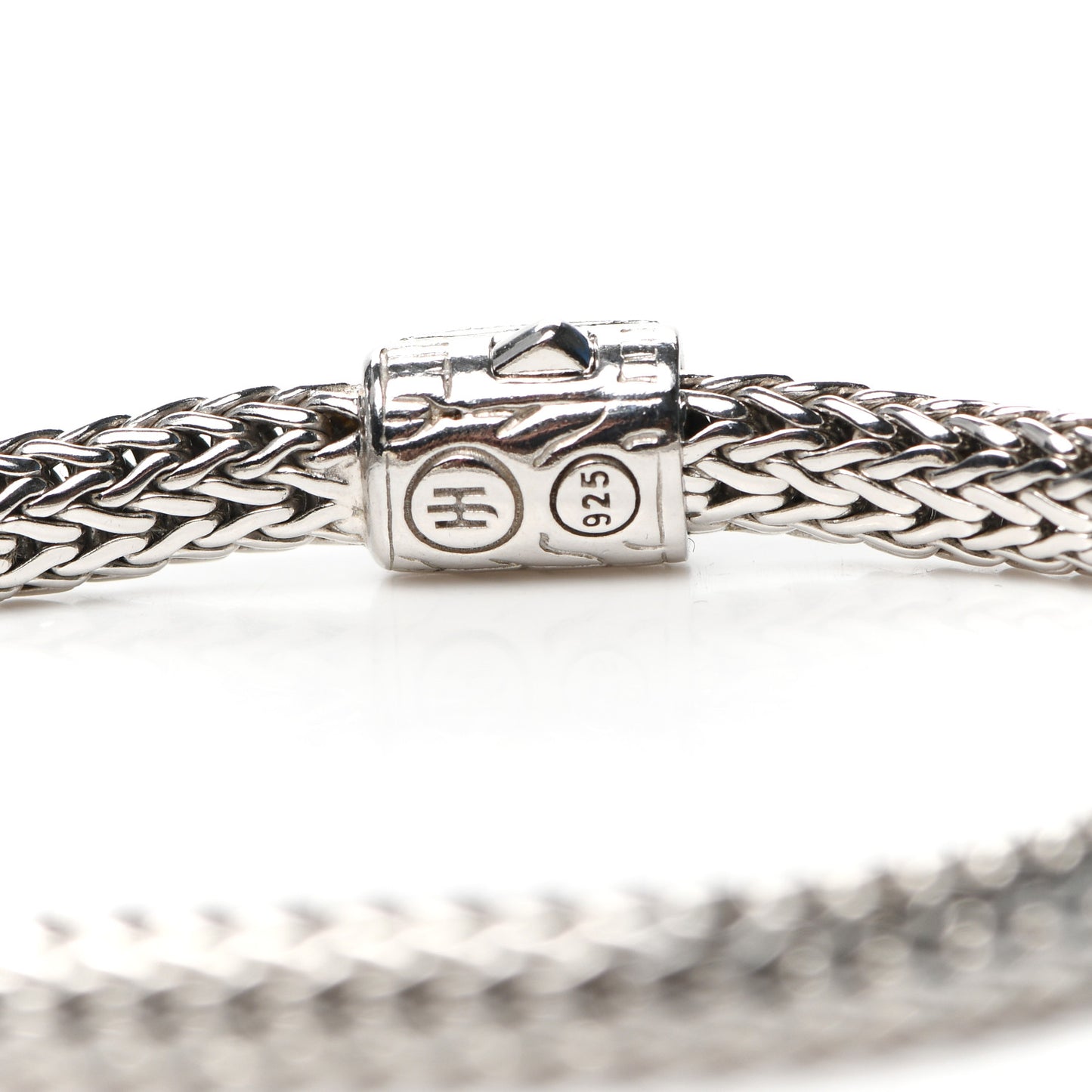 Sterling Silver Diamond 5mm Classic Chain Bracelet