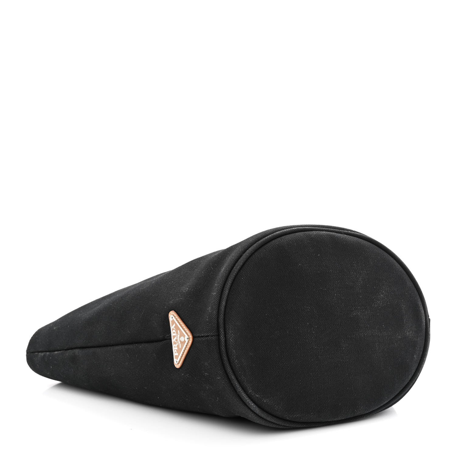 Prada Canapa Small Logo Shopping Tote Black 4 of 13