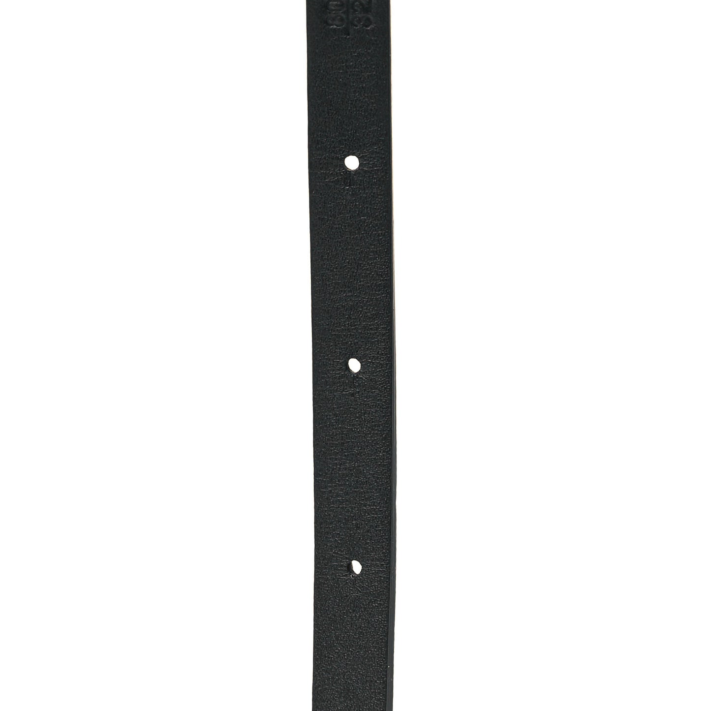 Calfskin Metal CC Chain Belt 80 32 Black