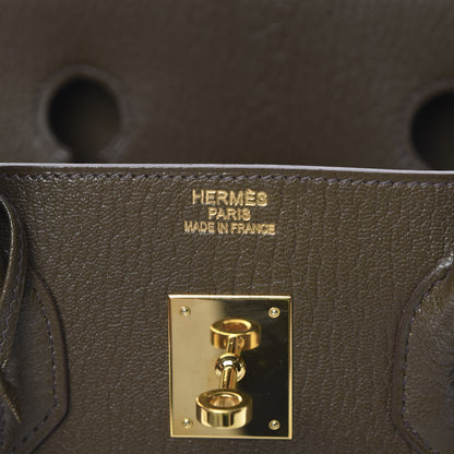 Hermes Chevre De Coromandel Birkin 35 Cafe 6 of 11