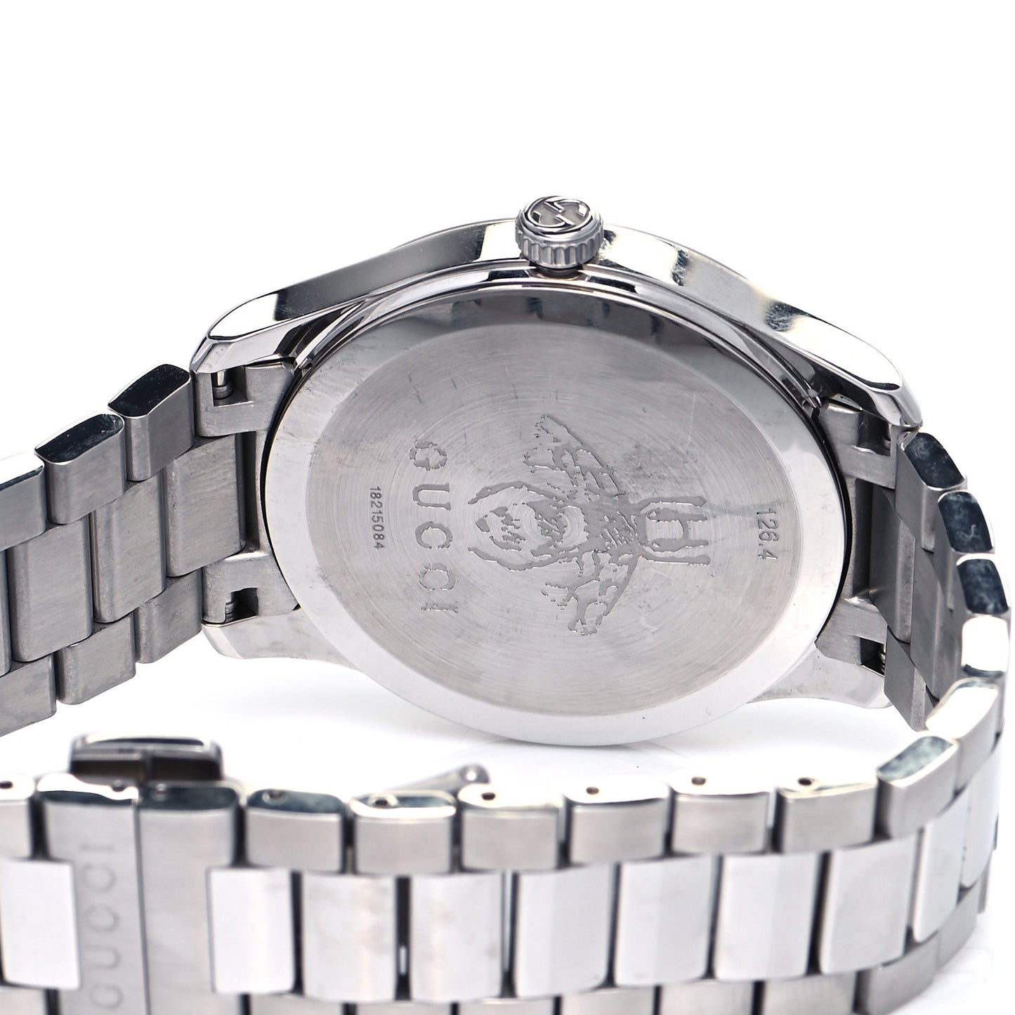 Stainless Steel 38mm G-Timeless Snake Quartz Watch