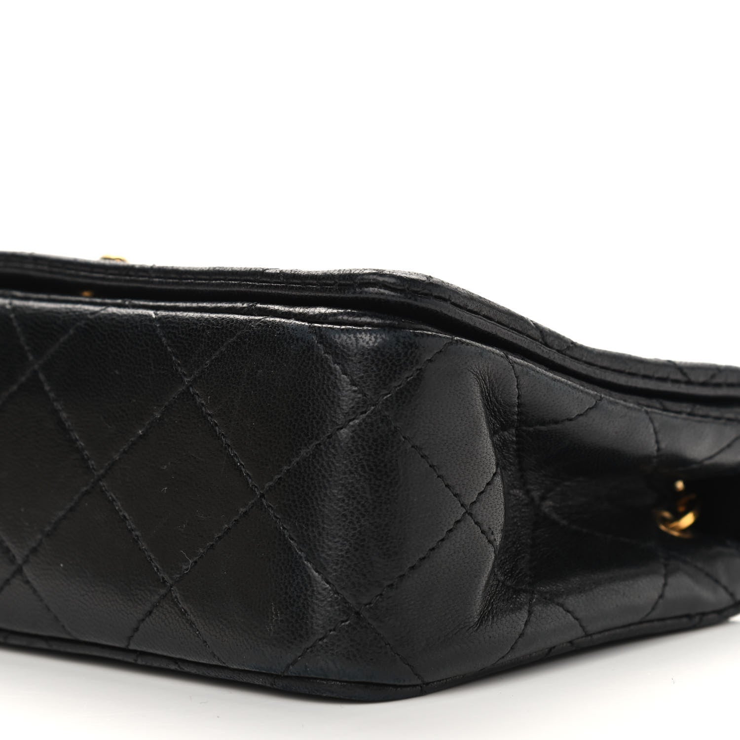 Chanel Lambskin Quilted Small Single Flap Black 12 of 12