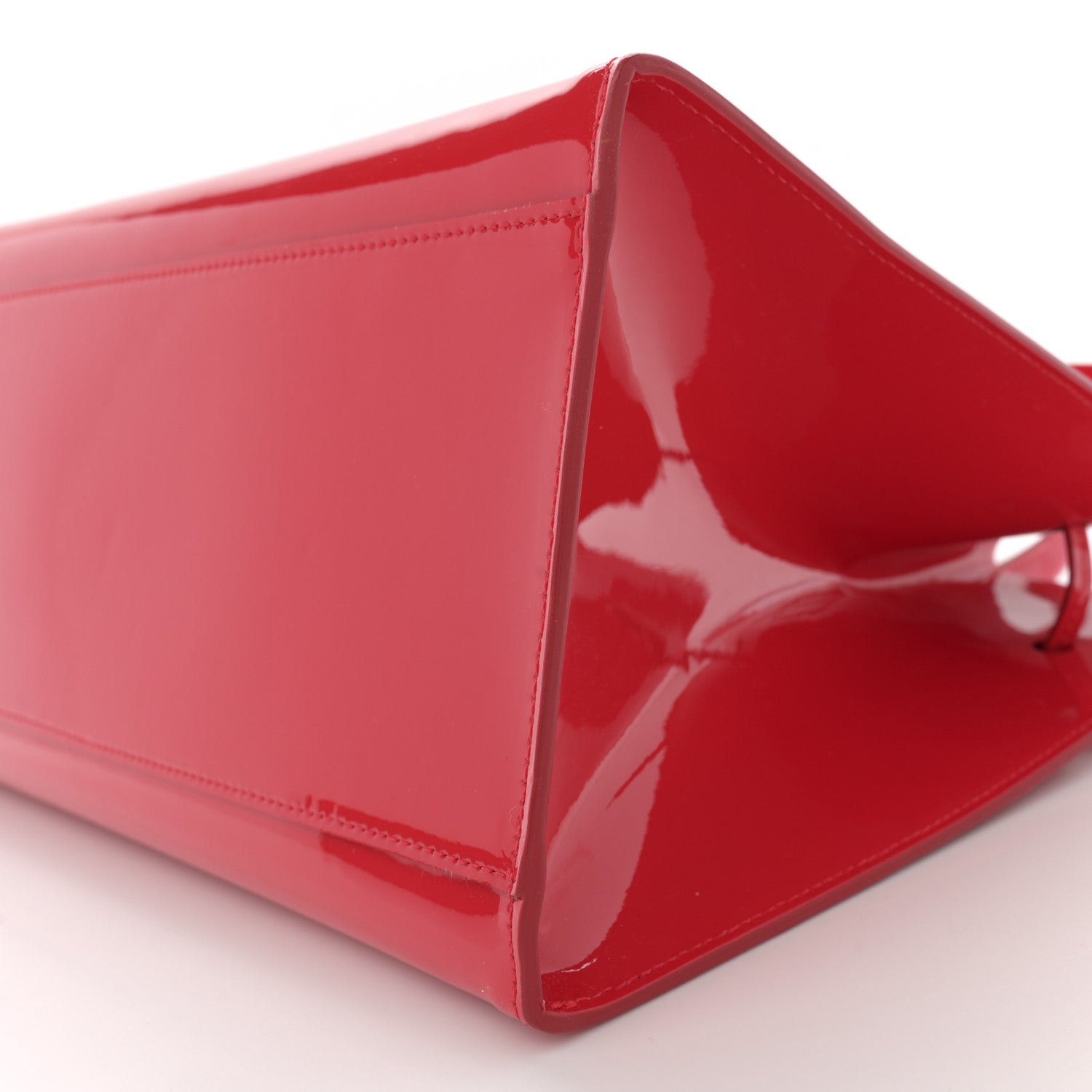 Mansur Gavriel Patent Sun Bag Flamma 9 of 10