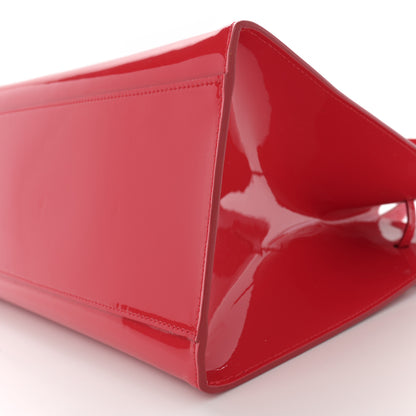 Mansur Gavriel Patent Sun Bag Flamma 9 of 10