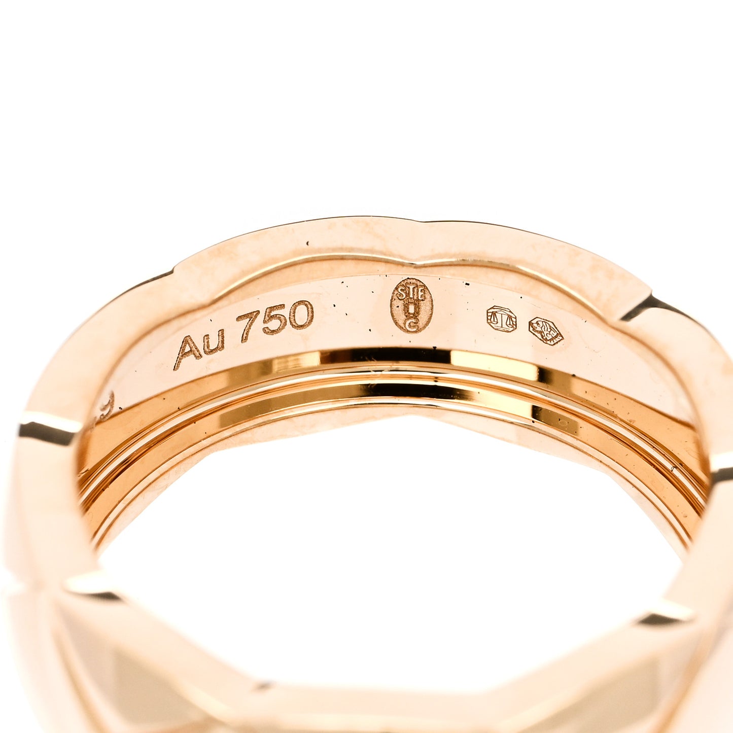 18K Yellow Gold Small Coco Crush Ring 51 5.75