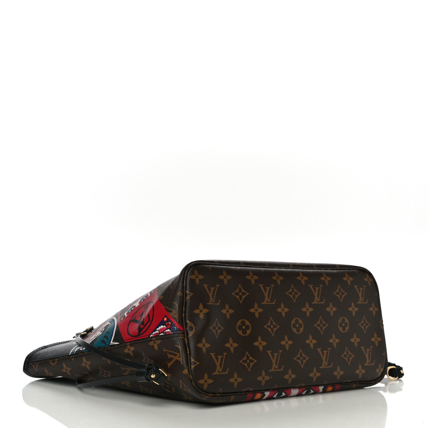 Louis Vuitton Monogram Kabuki Neverfull MM 4 of 12