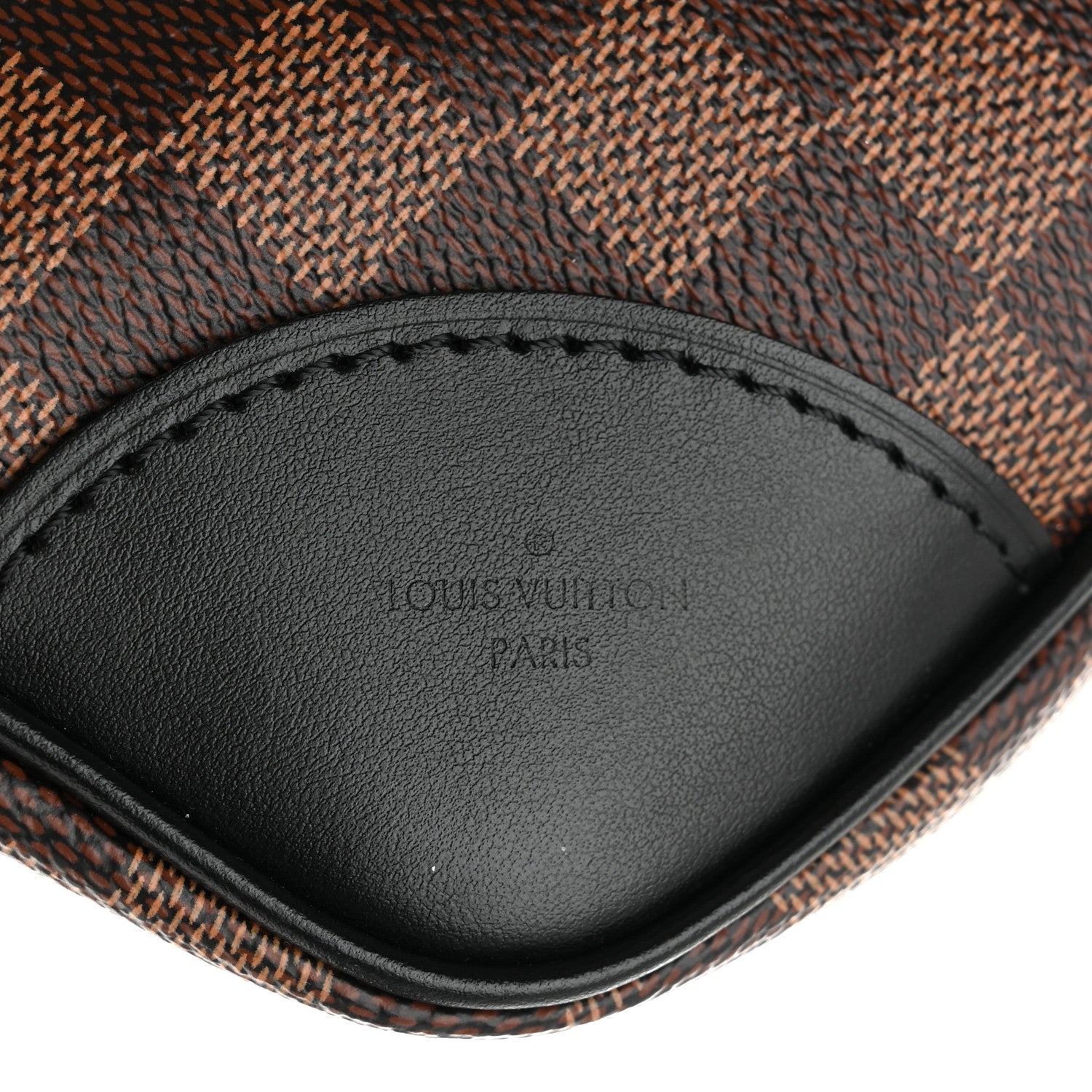 Louis Vuitton Damier Ebene Odeon MM Black 6 of 10