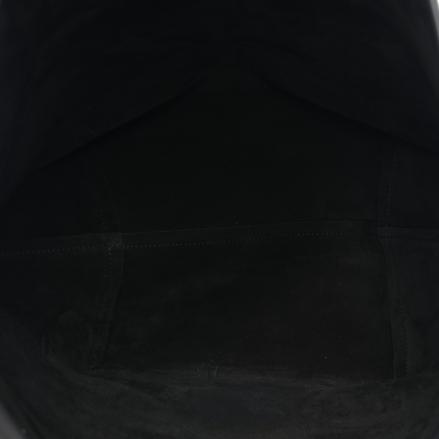The Row Grained Calfskin Large N/S Park Tote Black 5 of 12