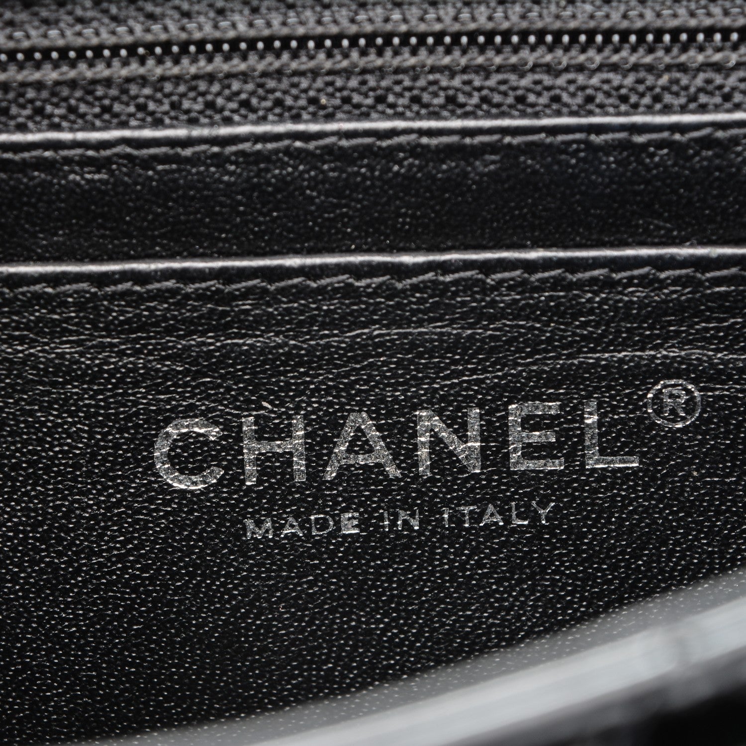 Chanel Patent Calfskin Quilted Mini Rectangular Flap Black 6 of 7