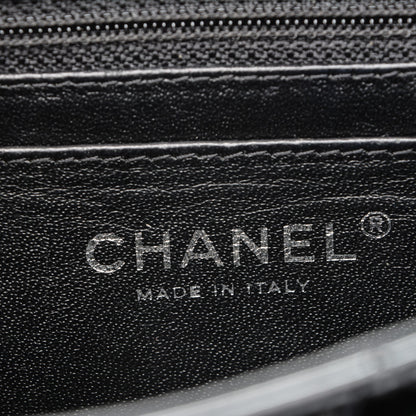 Chanel Patent Calfskin Quilted Mini Rectangular Flap Black 6 of 7