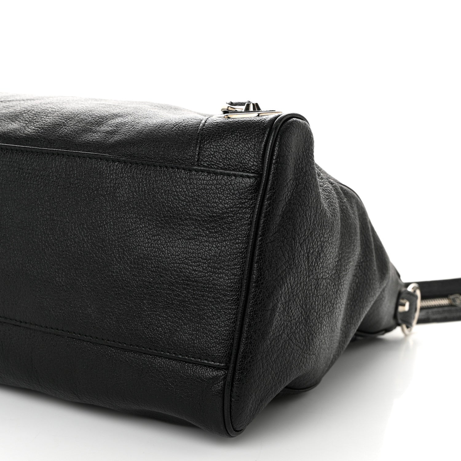 Balenciaga Chevre Silver Metallic Edge Hardware Velo Black 11 of 11