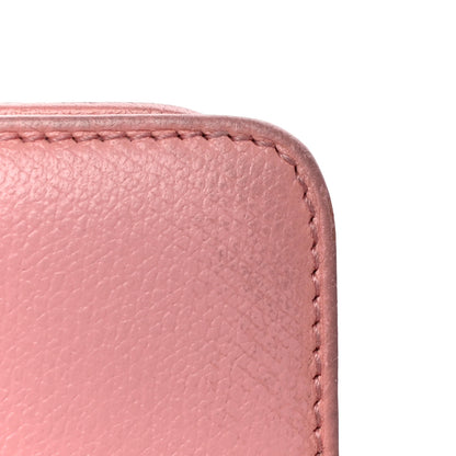 Chanel Grained Calfskin CC Button Pocket Agenda Cover Pink 14 of 28