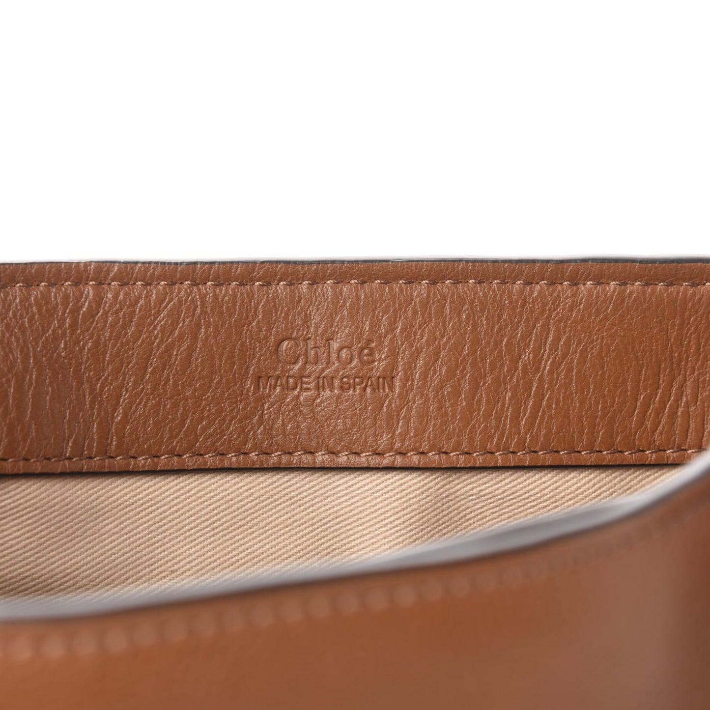 Calfskin Mini Faye Day Shoulder Bag Tan