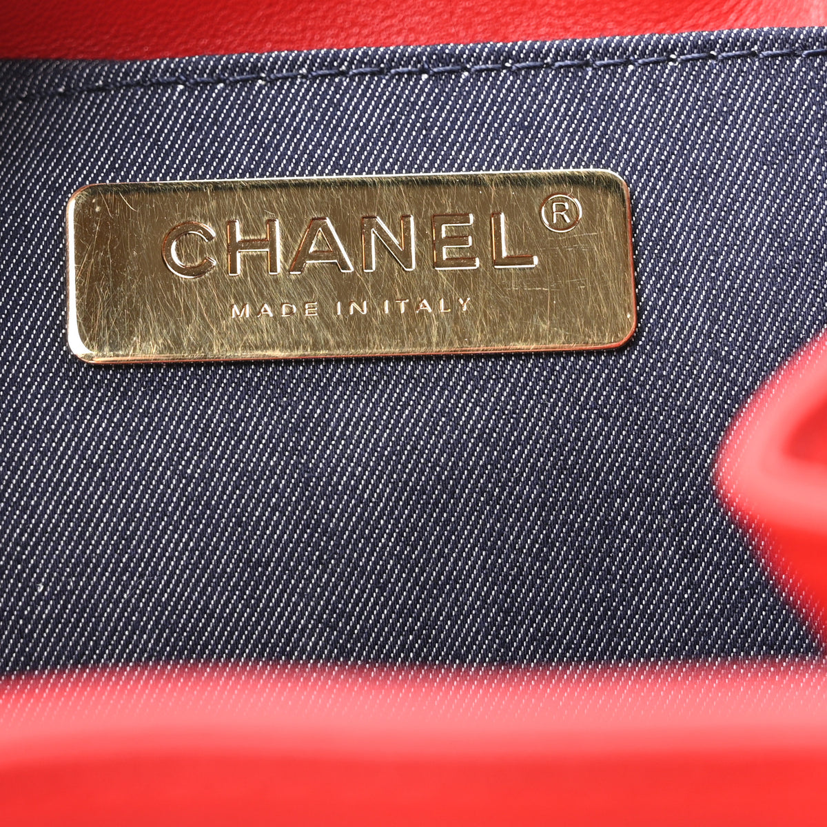Chanel Lambskin CC Mania Backpack Red 5 of 9