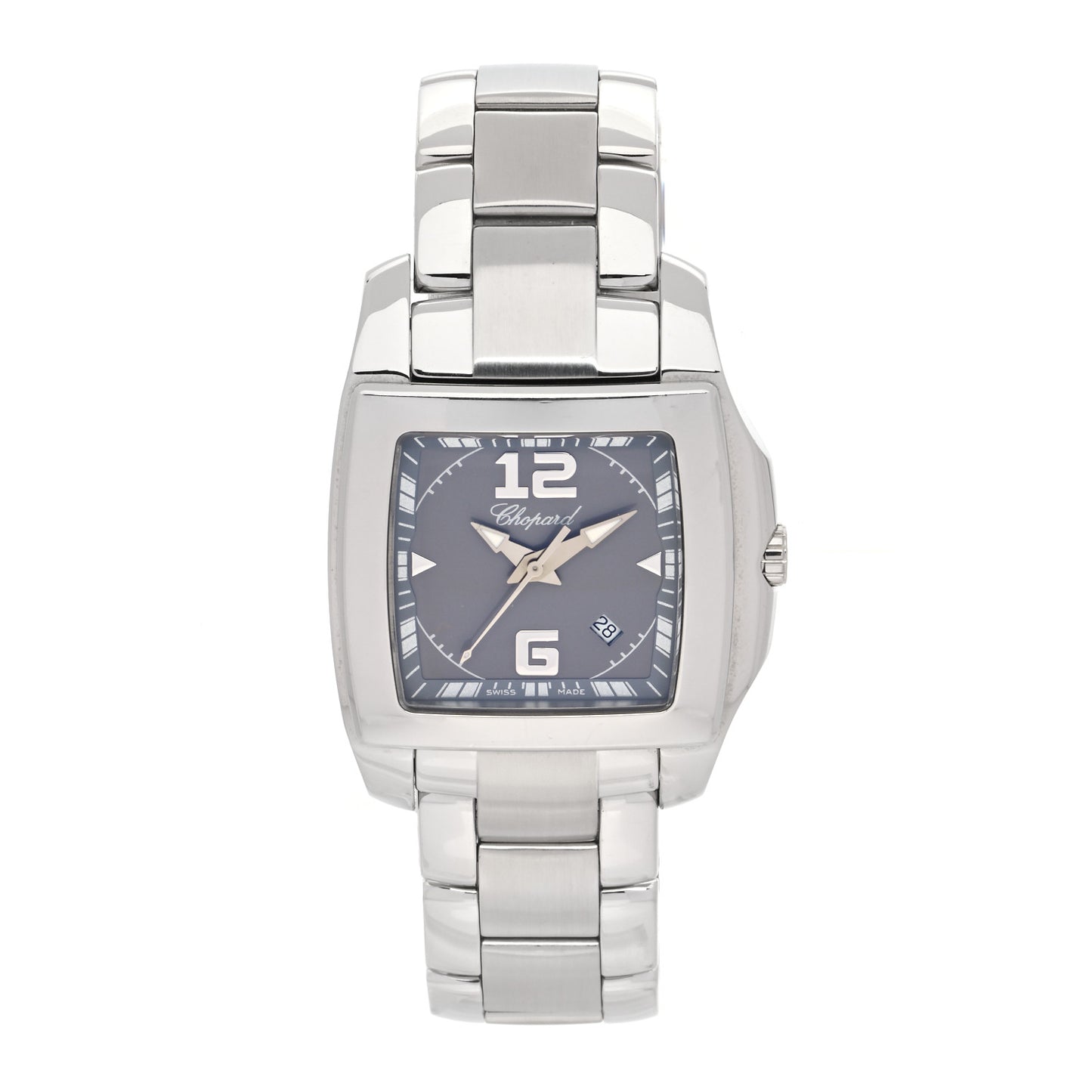 Stainless Steel 34mm Two O Ten Quartz Watch Grey