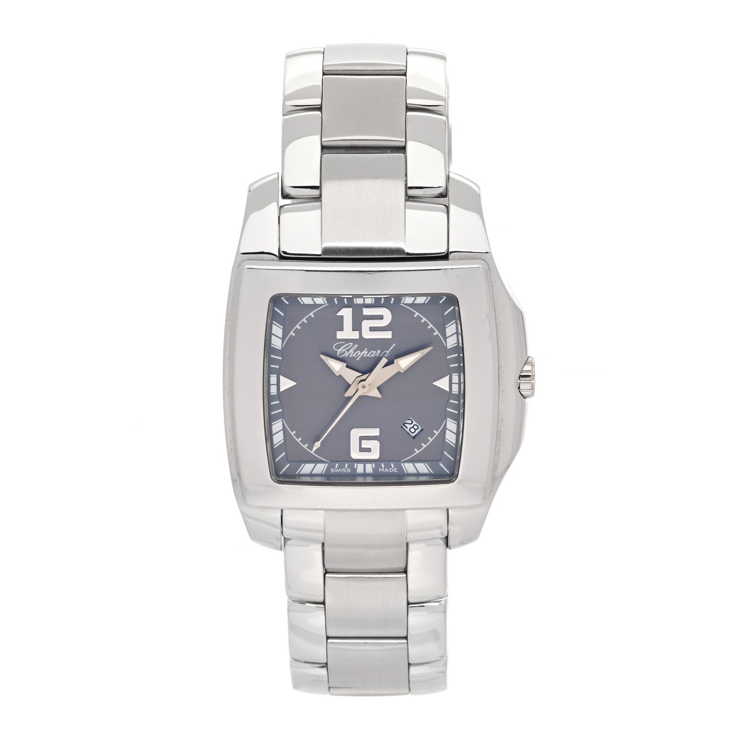 Chopard Stainless Steel 34mm Two O Ten Quartz Watch Grey 1 of 5