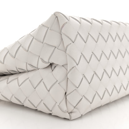 Bottega Veneta Nappa Intrecciato Small Andiamo Shoulder Bag White 8 of 12