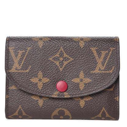 Louis Vuitton Monogram Rosalie Coin Purse Fuchsia 1 of 7