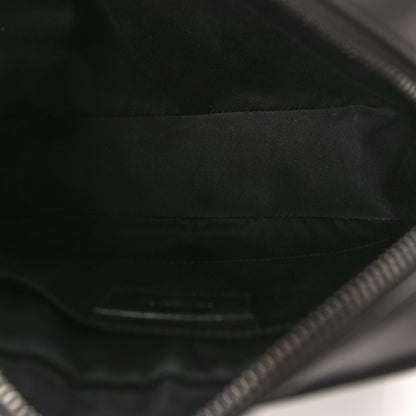 Saint Laurent Calfskin Matelasse Monogram Lou Camera Bag Asphalt 5 of 8