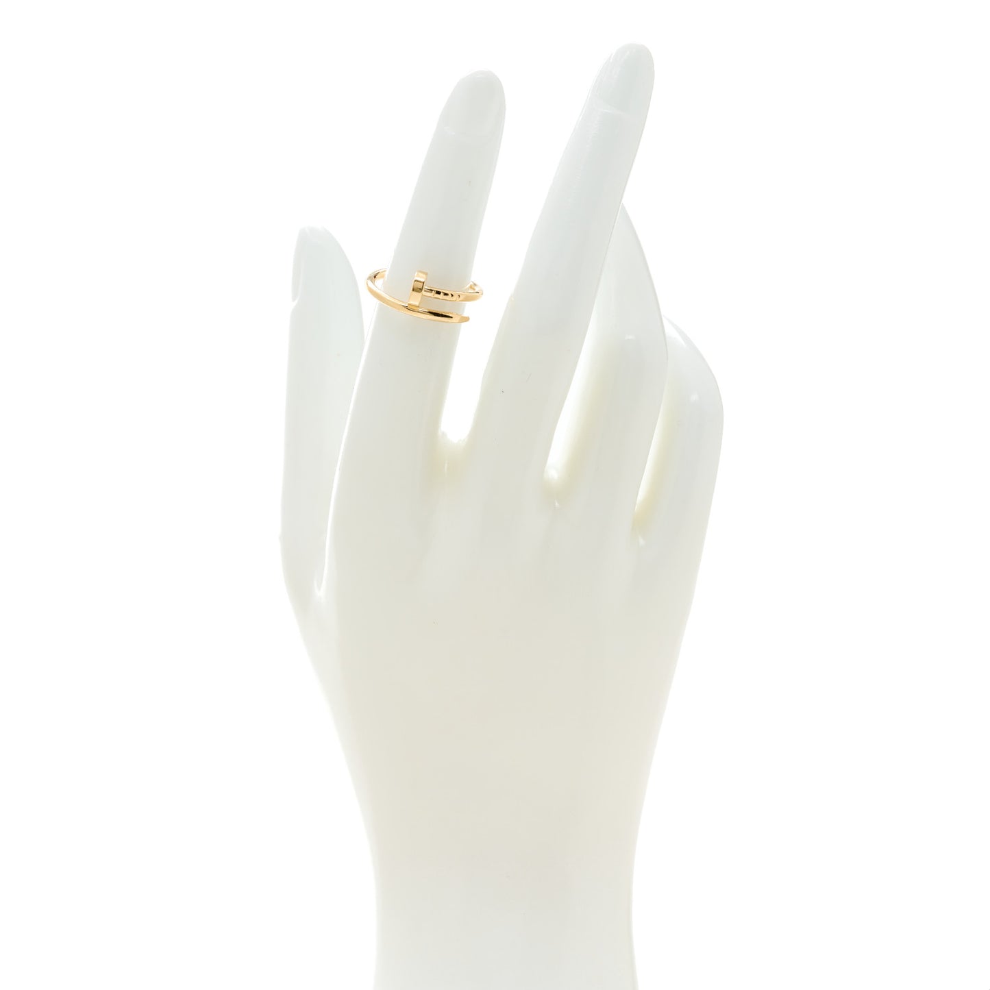 18K Yellow Gold Small Juste Un Clou Ring 49 5