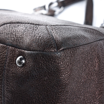 Prada Vitello Daino Shoulder Bag Antico Mordore 9 of 13