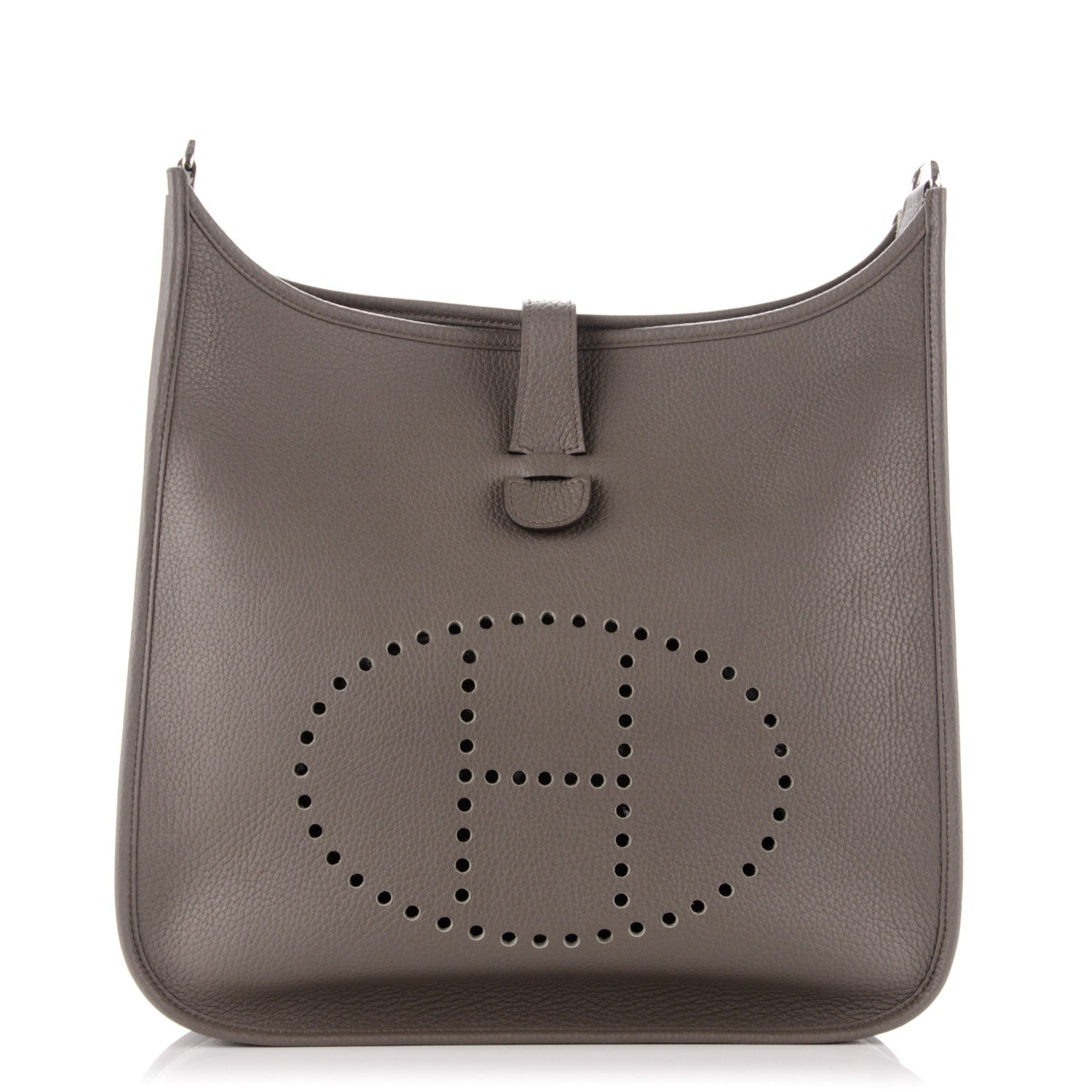 Hermes Taurillon Clemence Evelyne III GM Etain 1 of 7