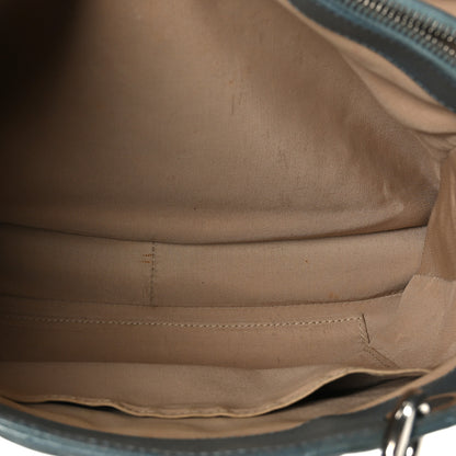 Chanel Caviar Quilted Grand Shopping Tote GST Blue 5 of 11