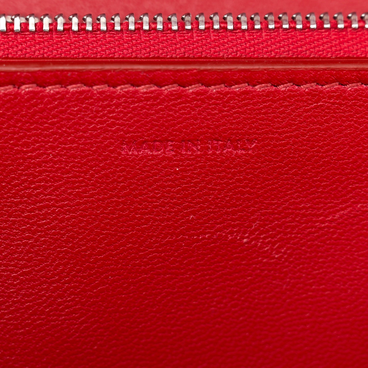 Celine Box Calfskin Medium Classic Box Flap Bag Red 7 of 14