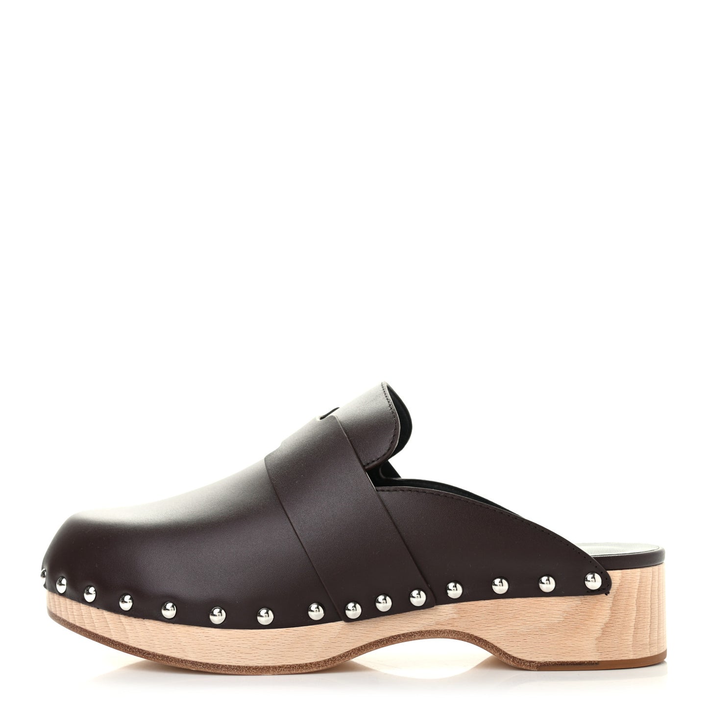 Calfskin Calya Mules 38 Cafe