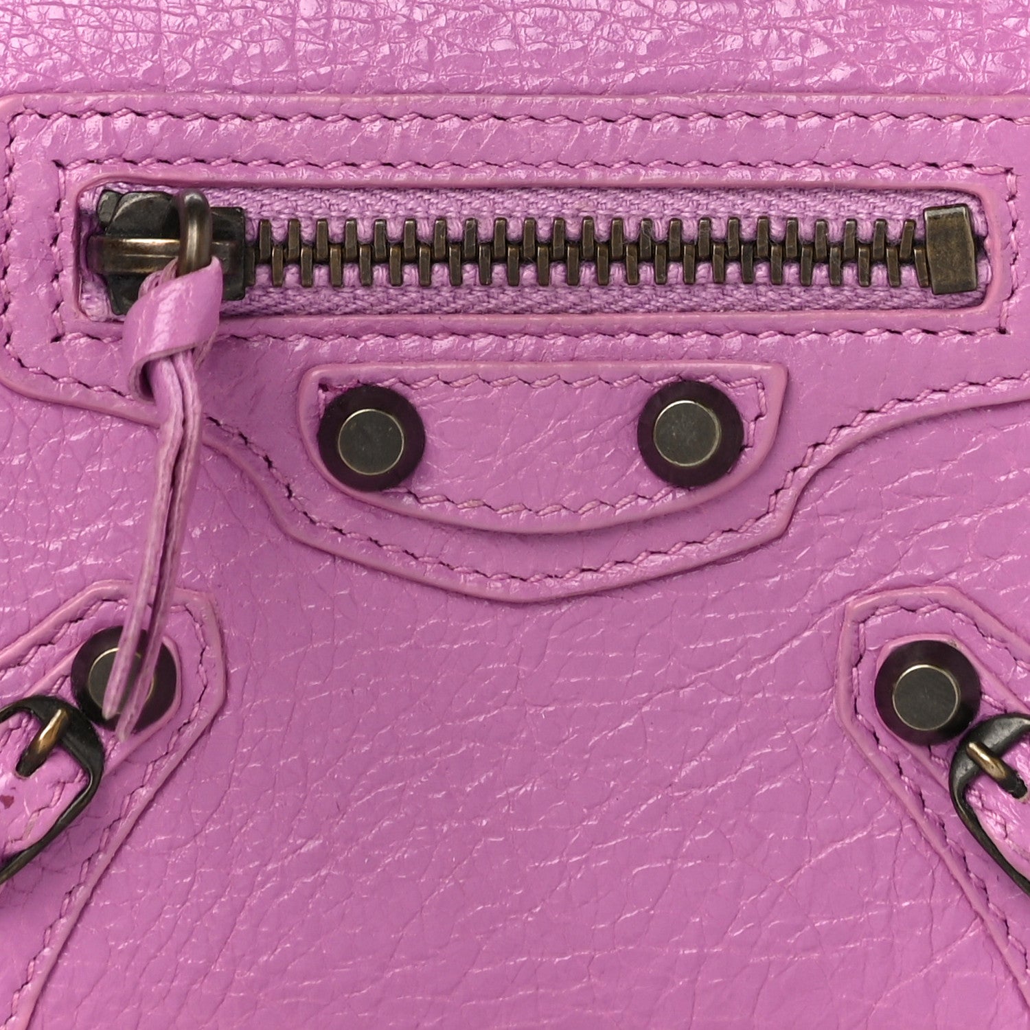 Balenciaga Agneau Classic Hardware Card Case Rose Berlingot 7 of 9