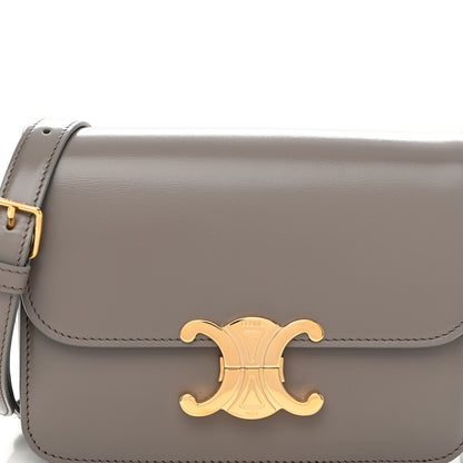 Celine Shiny Calfskin Small Triomphe Pebble 7 of 9