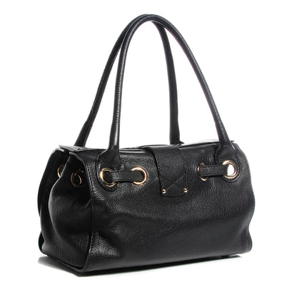 Jimmy Choo Grainy Calf Ross Satchel Black 3 of 6