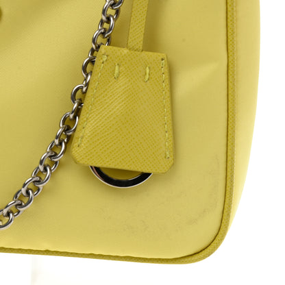Prada Nylon Saffiano Re-Edition 2005 Shoulder Bag Ananas 14 of 14