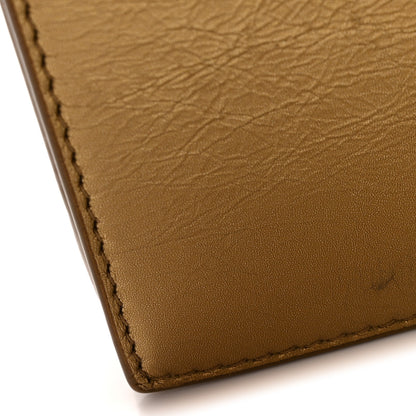 Saint Laurent Metallic Calfskin Monogram Large Belle De Jour Clutch Gold 9 of 14