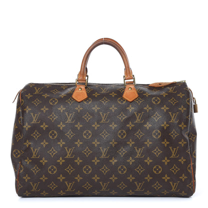 Louis Vuitton Monogram Speedy 40 1 of 22