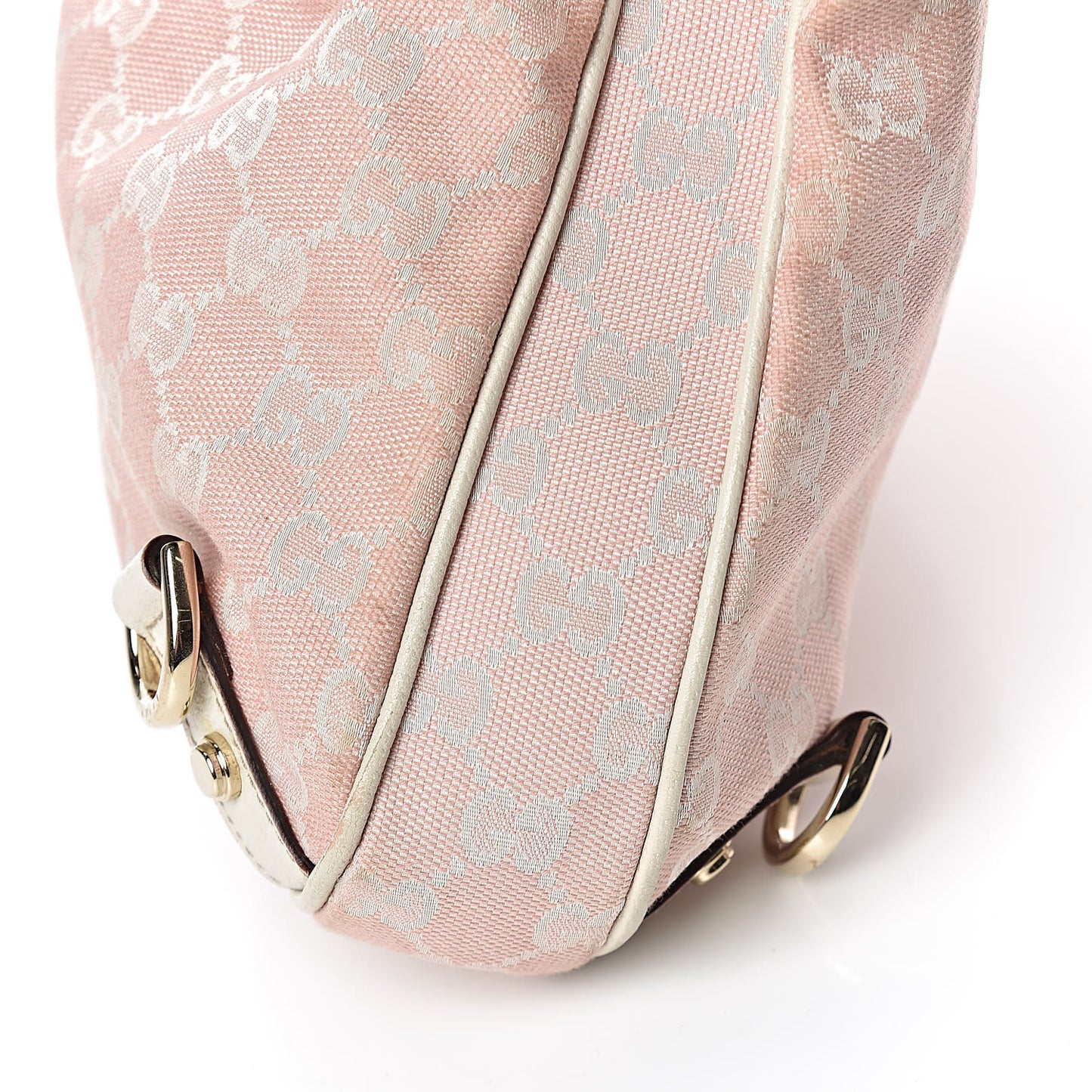 Monogram Large Abbey D Ring Hobo Pink