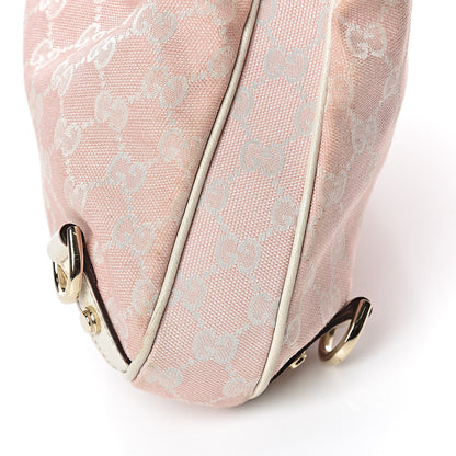 Gucci Monogram Large Abbey D Ring Hobo Pink 11 of 13