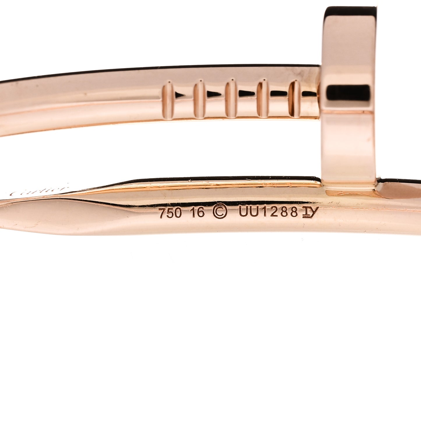 18K Pink Gold Juste Un Clou Bracelet 16