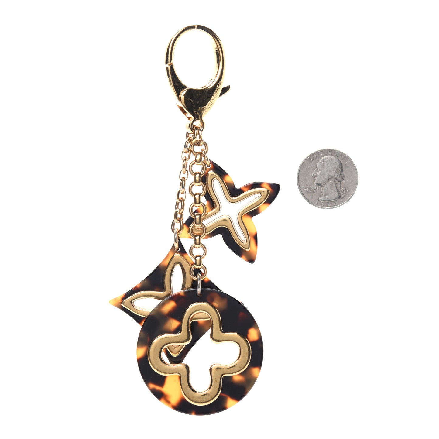 Insolence Bag Charm Ecaille